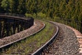 Railroad tracks Royalty Free Stock Photo