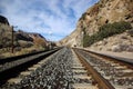 Railroad Tracks Royalty Free Stock Photo
