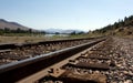 Railroad Tracks along the River