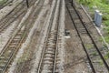 Railroad tracks Royalty Free Stock Photo