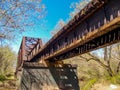 Railroad Tracks Crossing Big Elkin Creek