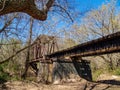 Railroad Tracks Crossing Big Elkin Creek