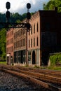 Railroad Tracks next to Ghost Town of Thurmond, West Virginia - New River Gorge National River