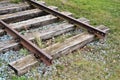 Railroad tracks Royalty Free Stock Photo