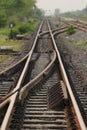 Railroad tracks Royalty Free Stock Photo