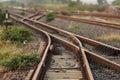 Railroad tracks Royalty Free Stock Photo