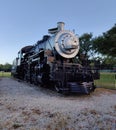 Railroad train, Roseland Park, Baytown Texas Royalty Free Stock Photo