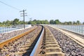 Railroad for train in Thailand