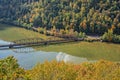 Railroad Trestle At Hawks Nest State Park In West Virginia