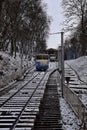 Railroad in winter