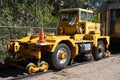 Railroad yard engine Royalty Free Stock Photo