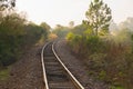 The rails and the train path 03