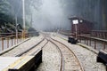 Railway on the Alishan mountain