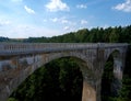 Railway aqueducts - Stanczyki. Royalty Free Stock Photo