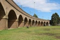 Railway Arches Federation Park Glebe Sydney Royalty Free Stock Photo