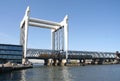 Railway Bridge Dordrecht Royalty Free Stock Photo