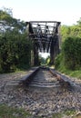 Railway bridge Royalty Free Stock Photo