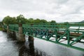 Railway bridge over the Lochy River at Fort William, Scotland