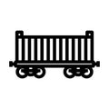 Railway Cargo Container Icon