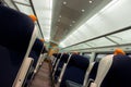 Railway coach interior