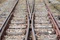 Railway crossway Royalty Free Stock Photo