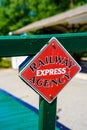 Railway Express Agency Sign