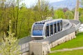 Railway funicular in Innsbruck