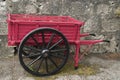 Railway Hand Cart at the Strathspey Railway, Highlands, Scotland, UK Royalty Free Stock Photo