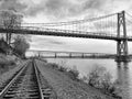 Railway by the Hudson River