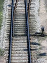 Railway junction Royalty Free Stock Photo