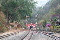 Railway at Khun Tan railway station