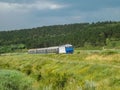 Railway landscape from Romania.