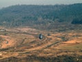 Railway landscape from Romania. Royalty Free Stock Photo