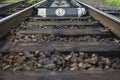 Railway line with its elements, Ukraine