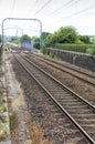 Railway Lines in Redon France Royalty Free Stock Photo