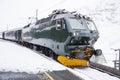 Railway in the mountains