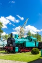 railway museum, Koscierzyna, Pomerania, Poland Royalty Free Stock Photo