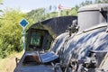 Railway open air museum Lupene, Czech Rep 24th July 2022. Bicykle paht allong former railway