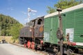 Railway open air museum Lupene, Czech Rep 24th July 2022. Bicykle paht allong former railway