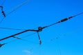 Railway overhead electric lines