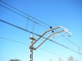 Railway overhead wire