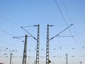 A Railway Overhead Wiring - Power lines