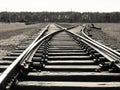 Railway platform in concentration camp