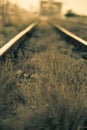 Railway, Railroad focus on rail