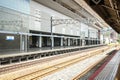 Railway road in kyoto station Royalty Free Stock Photo