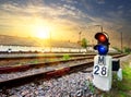 Railway semaphore