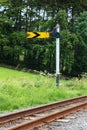 Railway Semaphore Signal Royalty Free Stock Photo