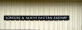 A Railway sign at Boat of Garten on the Strathspey Railway, Highlands, Scotland,Uk.