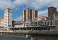 The railway station Abando Indalecio Prieto in Bilbao, Spain Royalty Free Stock Photo