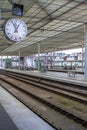 Railway station in Antwerpen Belgium. Royalty Free Stock Photo